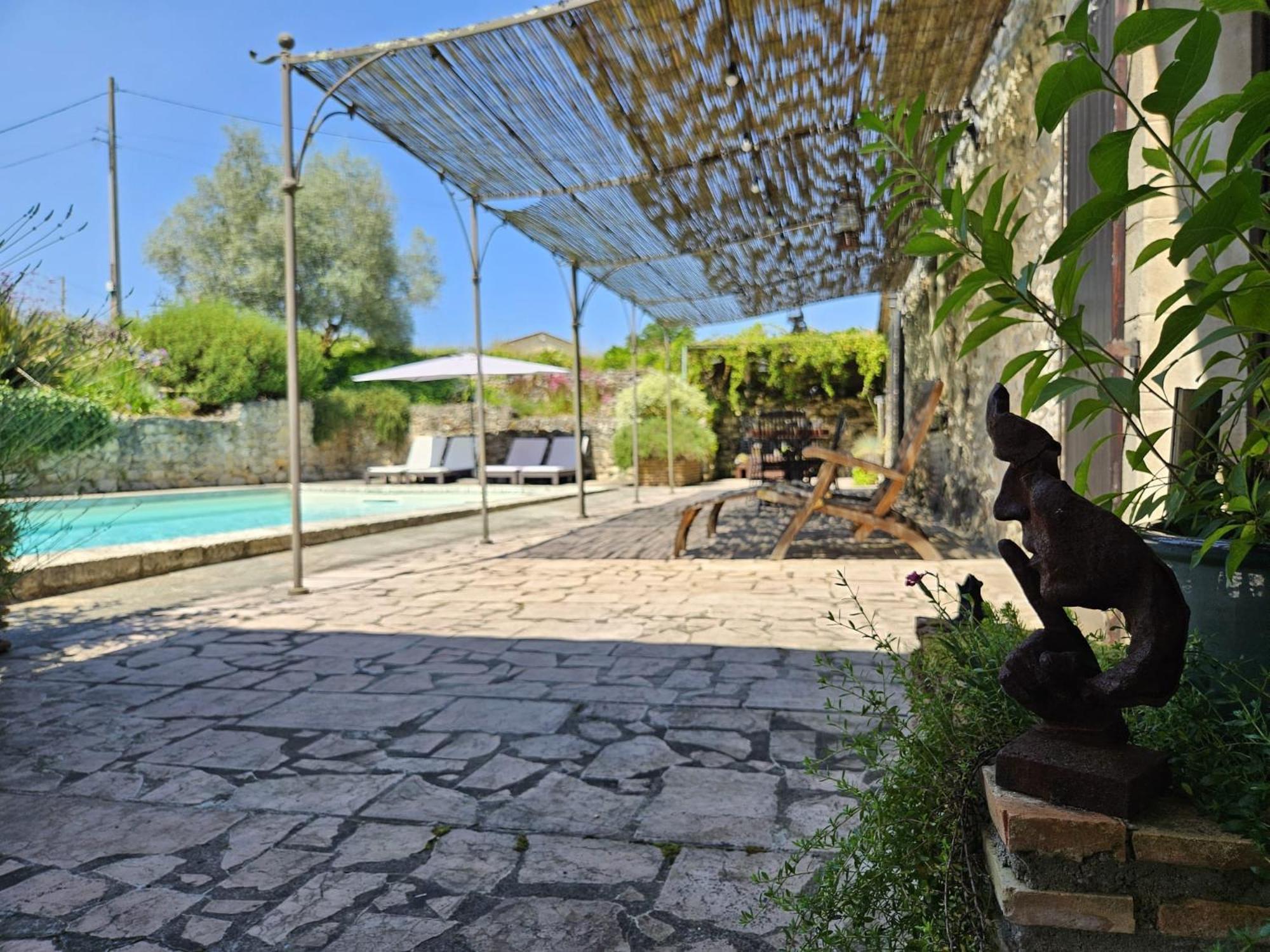 Roulotte Fleur Des Champs Villa Sigalens Exterior photo